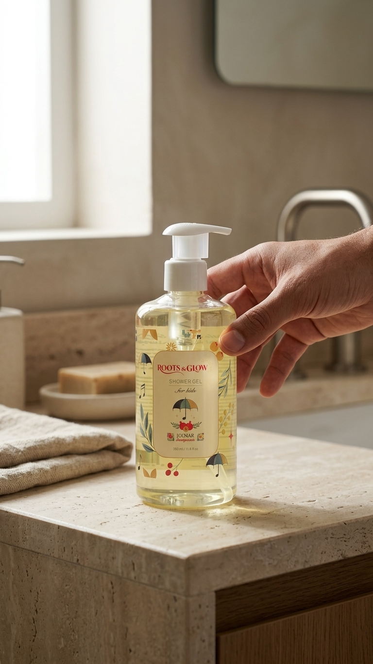 Julnar Kids' Body Wash, 350ml